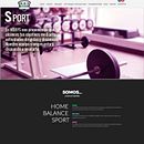 web HOBYS Centro Deportivo Ein Projekt aus dem Bereich Webdesign von Mª Emilia Fernández López - 25.07.2015