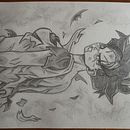 Videl - Dragon Ball Z. Een project van Tekening met potlood van Alexandra Vidal Nogueira - 30.04.2020