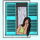 Ventanas. Un proyecto de Dibujo, Ilustración tradicional, Ilustración digital e Ilustración infantil de Roser Aguilera Bagur - 30.04.2020
