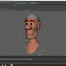 Mi Proyecto durante el curso: articular el rigging de un personaje malhumorado y narizón. . 3D, Dan animasi 3D proyek oleh Paula Molano - 04.30.2020