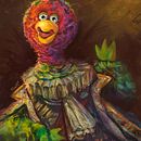 Abelardo Sesame street (Victorian portrait). Un proyecto de Ilustración digital e Ilustración infantil de Felipe Vasconcelos - 27.04.2020