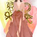 Mi Proyecto del curso: Ilustración de moda: de la pasarela al papel. Ilustração tradicional projeto de Carolina Angarita - 01.05.2020