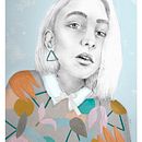 My project in Portrait with Pencil, Color Techniques and Photoshop course. Graphic Design, and Traditional illustration project by arianacalca - 04.29.2020