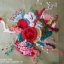 My project in Advanced Embroidery Techniques: Stitches and Compositions with Volume course. Een project van Borduurwerk van Paola - 05.05.2020