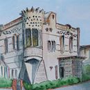 Mi Proyecto del curso: Dibujo arquitectónico con acuarela y tinta . % Julius Blasco tarafından hazırlanan Mimarlık, Sokak Sanatı, Eskiz çizimi, Ve Sanatsal Çizim projesi - 05.01.2020