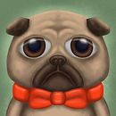 Mr. Pugleton- My project in Digital Illustration with Procreate course. Un projet de Illustration numérique et Illustration traditionnelle de Mona McK - 01.05.2020