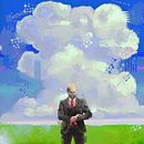 El Hombre del Traje Gris: Serie de Ilustraciones Digital Painting. . Traditional illustration, and Digital Painting project by Eloi F Valle Urbina - 05.08.2020