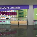 Heladería BARILOCHE_Venezuela. Een project van 3D, Interactief ontwerp,  Interieurdecoratie,  Ontwerp, Retailontwerp, Interieurontwerp y  Interieur van Alejandra Delpretti Fradique - 22.02.2014