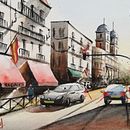 Mi Proyecto del curso: Paisajes urbanos en acuarela. Street Art, Architectural Illustration, and Watercolor Painting project by Martin Reuland - 05.14.2020