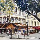 My project in Architectural Sketching with Watercolor and Ink course. Un proyecto de Arquitectura de Goolita Wadia-Shave - 05.05.2020