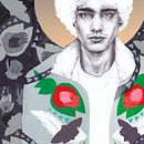 Portrait with Naranjadad. Un progetto di Illustrazione tradizionale, Disegno artistico, Collage, Illustrazione digitale e Disegno anatomico di Bonnie Hay - 02.05.2020