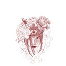 My project in Digital Design and Illustration of Tattoos with Procreate course. Un projet de Publicité de Sasha Xen Promychev - 03.05.2020