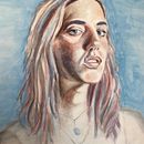 Mi Proyecto del curso: Retrato artístico en acuarela. Desenho de retrato, e Pintura em aquarela projeto de Canela Ortiz Checa - 03.05.2020