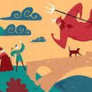 Pont del Diable Albert Pinilla. Traditional illustration project by Albert Pinilla Ilustrador - 05.04.2020
