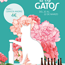 Cartel Ruta de Los Gatos. Direção de arte, Design, e Design de cartaz projeto de Elena Melchor González - 15.01.2020