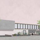 Ingreso al CETRES . % Daniela Navia tarafından hazırlanan Mimarlık projesi - 05.05.2019