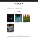 elmagodelseo.com. Web Design projeto de J. Antonio Diaz Caldera - 05.05.2020