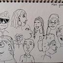 Left hand. Traditional illustration project by Giulia Murgia - 05.05.2020