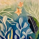 Mi Proyecto del curso: Técnicas de acuarela en negativo para ilustración botánica. Pintura em aquarela projeto de Marianne Saavedra - 05.05.2020