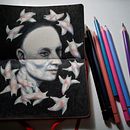 My final output for Chiaroscuro Creative Portrait with Pencils course . Ilustrație tradițională de Jasper Gomez - 05.06.2020