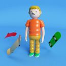 Mi Proyecto del curso: Diseño de personajes en Cinema 4D: del boceto a la impresión 3D. 3D project by Diego Sánchez - 05.15.2020