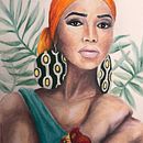Mwanamke. Artistic Drawing, and Portrait Drawing project by Daniel Pariente - 05.06.2020