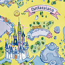 Mapa Fantasy Land . Traditional illustration project by Ángela Alcalá Alcalde - 04.27.2019