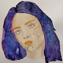 Mi Proyecto del curso: Retrato ilustrado en acuarela. Projekt z dziedziny Malowanie akwarelą użytkownika Matias Santiago Godoy - 16.06.2020