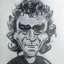 CARICATURAS DE FERNANDO SIMÓN Y ROSALIA. Un proyecto de Diseño gráfico e Ilustración tradicional de Félix Rebollo - 07.05.2020