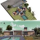 Mi Proyecto del curso: Ilustración digital de proyectos arquitectónicos. Arquitetura digital projeto de Luz Callejas - 01.05.2020