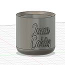 Proyecto final: Maceta pequeña personalizada. Projekt z dziedziny 3D i  Modelowanie 3D użytkownika Juan Castro Gobin - 07.05.2020