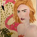 Meu projeto do curso: Retrato ilustrado em aquarela. Un proyecto de Pintura a la acuarela de Lara Kuerten - 13.05.2020