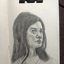 Mi Proyecto del curso: Retrato realista con lápiz de grafito. Un projet de Beaux Arts, Esquisse , Créativité, Dessin, Dessin au cra, on, Dessin artistique, Dessin de portrait , et Dessin réaliste de Benji Morales - 08.05.2020