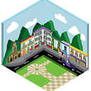 Salento COLOMBIA. Een project van Traditionele illustratie y Vectorillustratie van sebastianmoravj - 09.05.2020