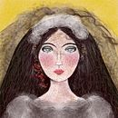 La novia. Een project van Traditionele illustratie van Vane Sanz - 09.05.2020