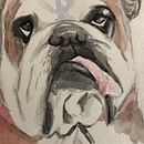 Esbozo con acuarela . Arte plastice și Schițe de Augusto Re - 05.09.2020