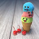 Ice Cream. Un proyecto de 3D, Diseño de personajes 3D y Modelado 3D de Rafael Rojo - 09.05.2020