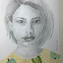 Mi Proyecto del curso: Retrato con lápiz, técnicas de color y Photoshop. Een project van  Beeldende kunst,  Tekening y  Portrettekening van Lourdes Barroso - 09.05.2020