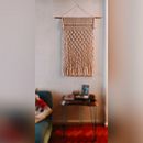 Meu projeto do curso: Macramé: nós básicos e complexos  . Macramé de talithavaes - 05.10.2020