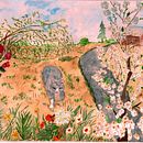Mi Proyecto del curso: Ilustración en acuarela con influencia japonesa. Artes plásticas projeto de Rosana Mercedes Albert - 23.08.2020