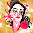 My project in Illustrated Portrait in Watercolor course. Un proyecto de Ilustración tradicional de tashaspace - 10.05.2020