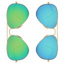 Mirrored sunglasses photography. Un projet de Photographie publicitaire de Van Nguyen - 10.05.2019