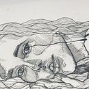 Dibujo inspirado en foto de Kseniya Rain. Un proyecto de Dibujo a lápiz de Ale Ubieta - 10.05.2020