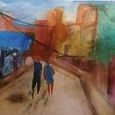Mi Proyecto del curso: Paisajes urbanos en acuarela. Un proyecto de Bellas Artes de Marìa Paula - 11.05.2020