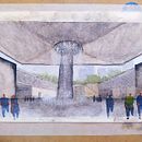 Mi proyecto de paisajes urbanos en acuarela . Projekt z dziedziny Malowanie akwarelą użytkownika Lore Rufino - 16.05.2020