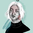 Mi Proyecto del curso: Retrato con lápiz, técnicas de color y Photoshop. Un projet de Dessin numérique et Illustration traditionnelle de Natalia De Roia - 11.05.2020