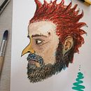 Dibujos. Un projet de Illustration traditionnelle de guillermocuadradomail - 11.05.2020