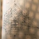 My first perspective drawing... . Projekt z dziedziny R i sunek ołówkiem użytkownika Michael Hammond - 11.05.2020