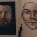 My project in Chiaroscuro Creative Portrait with Pencils course. Un progetto di Disegno artistico di avrahamfcohen - 11.05.2020