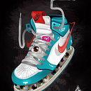 Jordan 1 - Ube edition. Desenho digital, Ilustração digital e Instagram projeto de Wilfredo Jimenez - 12.05.2020